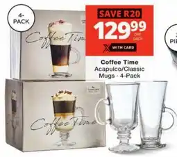 Checkers Coffee Time Acapulco/ Classic Mugs offer