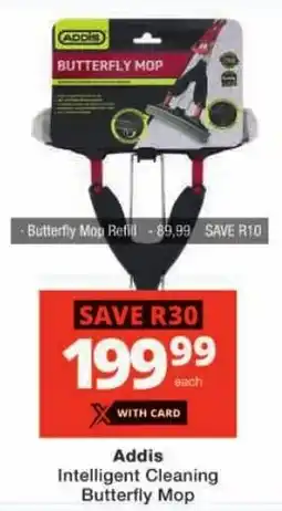 Checkers Addis Intelligent Cleaning Butterfly Mop offer