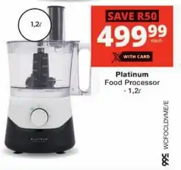 Checkers Platinum Food Processor offer