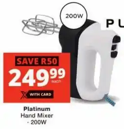 Checkers Platinum Hand Mixer offer