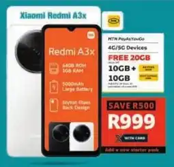 Checkers Xiaomi Redmi A3x offer