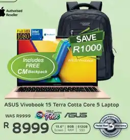 Computer Mania ASUS Vivobook 15 Terra Cotta Core 5 Laptop offer