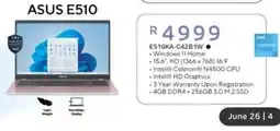 Computer Mania Asus E510 offer