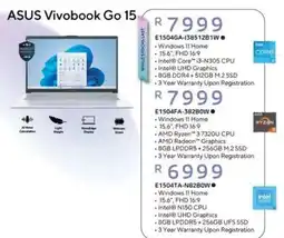 Computer Mania Asus Vivobook Go 15 offer