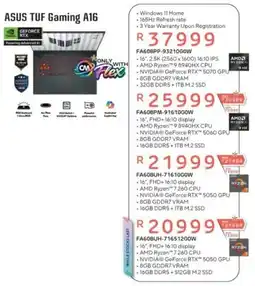 Computer Mania ASUS TUF Gaming A16 offer