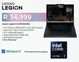 Computer Mania Lenovo Legion 5i offer