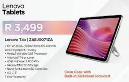 Computer Mania Lenovo Tab offer