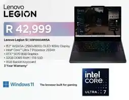 Computer Mania Lenovo Legion 5i offer