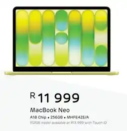Computer Mania MacBook Neo offer