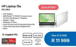Computer Mania HP Laptop 15s offer