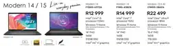 Computer Mania Msi Modern 14 Intel Core i5 processor 1334U Laptop offer