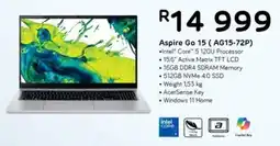 Computer Mania Acer Aspire Go 15 Intel Core 5 120U Processor Laptop offer