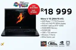 Computer Mania Acer Nitro V 15 AMD Ryzen 7 7735 Processor Laptop offer