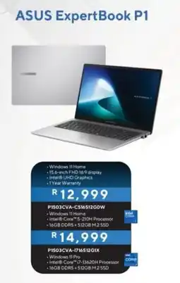 Computer Mania ASUS Expert Book P1 offer