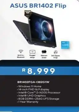 Computer Mania ASUS BR1402 Flip offer