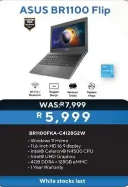 Computer Mania ASUS BR1100 Flip offer
