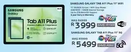 Computer Mania Samsung Galaxy Tab A11 Plus 11" WiFi offer