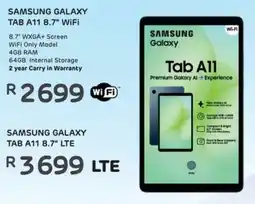 Computer Mania Samsung galaxy tab a11 8.7" wifi offer