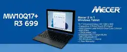 Computer Mania Mecer 2 in 1 Windows Tablet offer