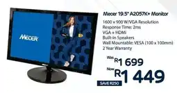 Computer Mania Mecer 19.5" A2057K+ Monitor offer