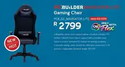Computer Mania PCBuilder Navigator Lite Gaming Chair offer