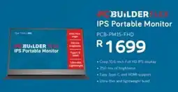 Computer Mania PCBuilder Flex IPS Portable Monitor offer