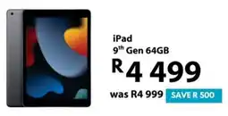 Computer Mania iPad 9th Gen 64GB offer