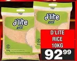 Advance Cash n Carry D'LITE RICE 10KG offer