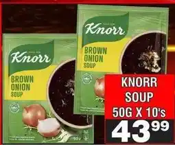 Advance Cash n Carry KNORR SOUP 50G X 10's offer