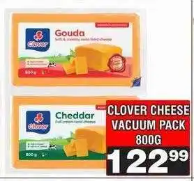 Advance Cash n Carry Clover Cheese Vacuum Pack 800g offer