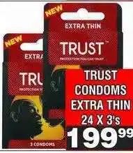 Advance Cash n Carry TRUST CONDOMS EXTRA THIN offer