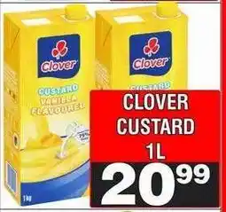 Advance Cash n Carry CLOVER CUSTARD 1L offer