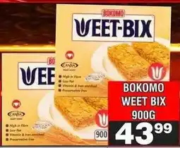 Advance Cash n Carry Bokomo Weet Bix-900g offer
