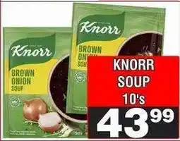 Advance Cash n Carry KNORR SOUP 10's offer