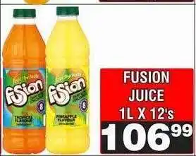 Advance Cash n Carry FUSION JUICE 1L X 12's offer