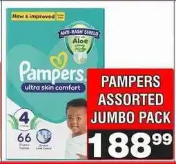 Advance Cash n Carry PAMPERS ASSORTED JUMBO PACK offer