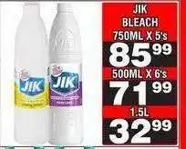 Advance Cash n Carry JIK BLEACH 1.5L offer