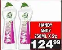 Advance Cash n Carry HANDY ANDY 750ML X 5's offer