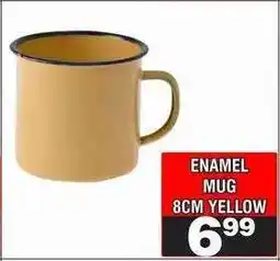 Advance Cash n Carry ENAMEL MUG 8CM YELLOW offer