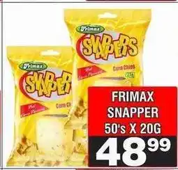 Advance Cash n Carry FRIMAX SNAPPER 50's X 20G offer