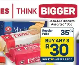 Pick n Pay Hypermarket CASA MIA Biscuits Assorted 150g offer