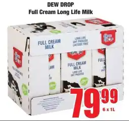 Boxer DEW DROP Full Cream Long Life Milk offer
