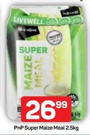 Pick n Pay PnP Super Maize Meal 2.5kg offer