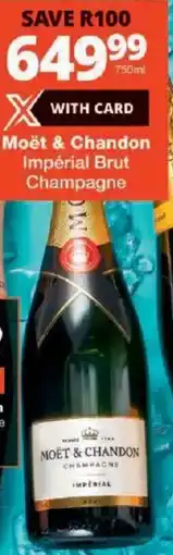 Checkers Moët & Chandon Impérial Brut Champagne offer