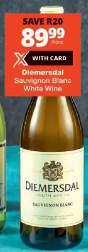 Checkers Diemersdal Sauvignon Blanc White Wine offer