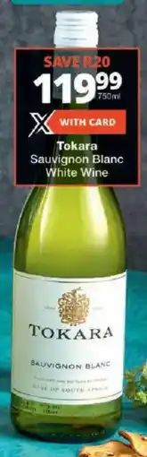 Checkers Tokara Sauvignon Blanc White Wine offer