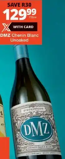 Checkers DMZ Chenin Blanc Unoaked offer