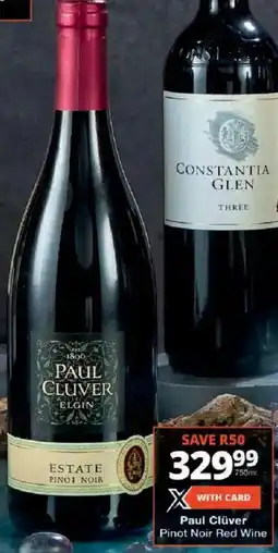 Checkers Paul Clüver Pinot Noir Red Wine offer