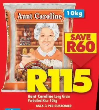Shoprite Aunt Caroline Long Grain Parboiled Rice offer