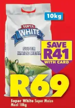 Shoprite Super White Super Maize Meal offer